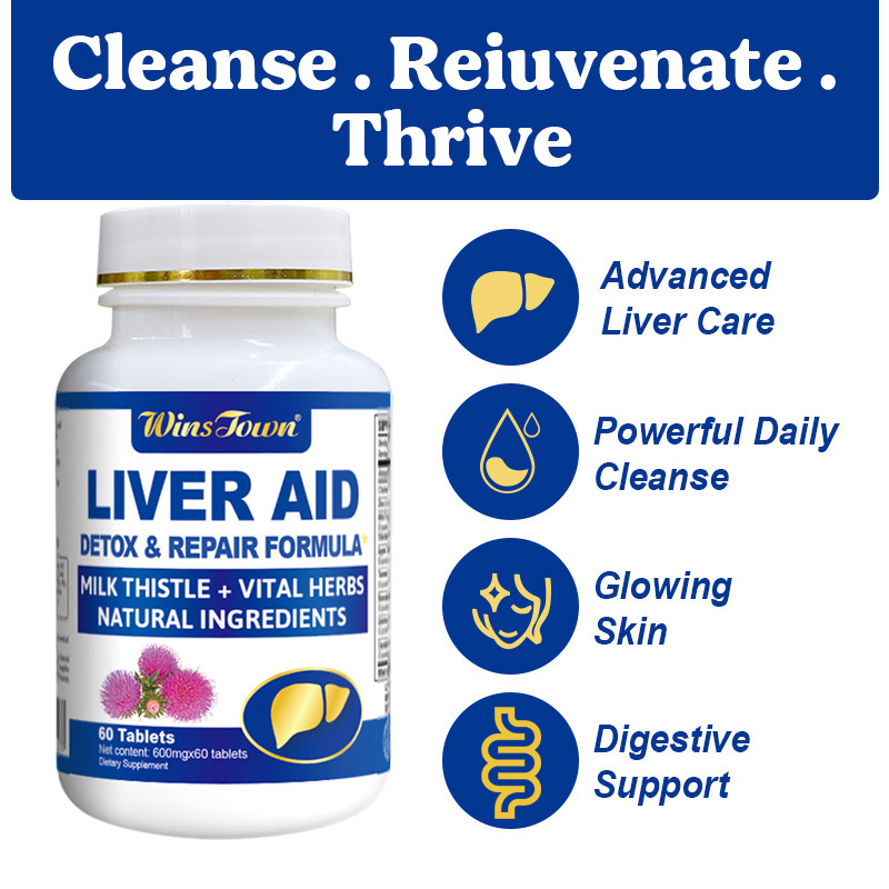 Liver Support Supplement Liver Cleanse Detox With Thistle