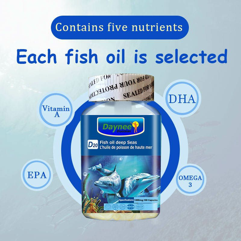 Deep Sea Fish Oil Soft Omega 3 Fish Oil