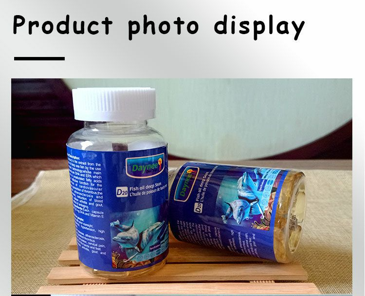 Deep Sea Fish Oil Soft Omega 3 Fish Oil