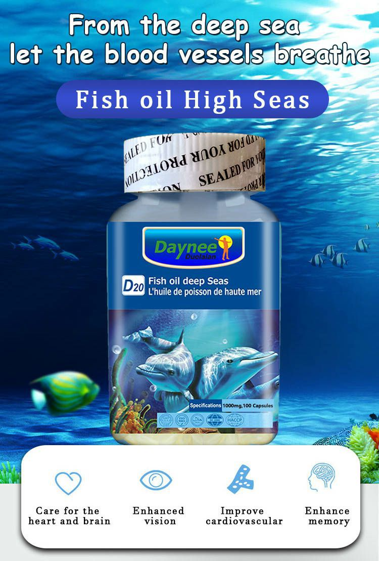Deep Sea Fish Oil Soft Omega 3 Fish Oil