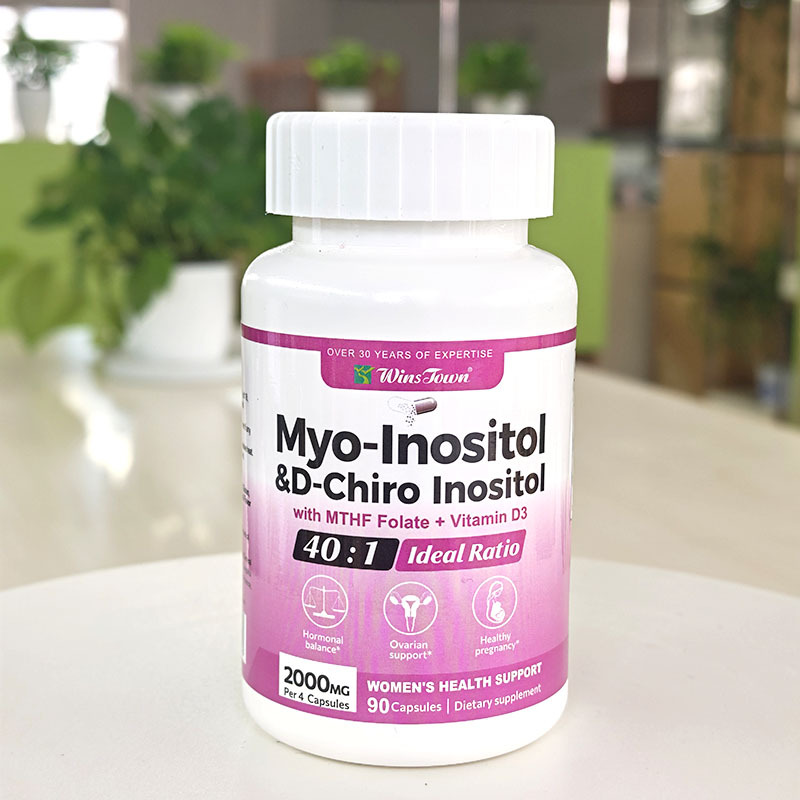 Supplement Women Myo-Inositol D-Chiro Inositol Vegan