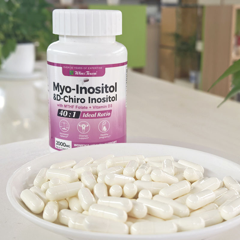 Supplement Women Myo-Inositol D-Chiro Inositol Vegan