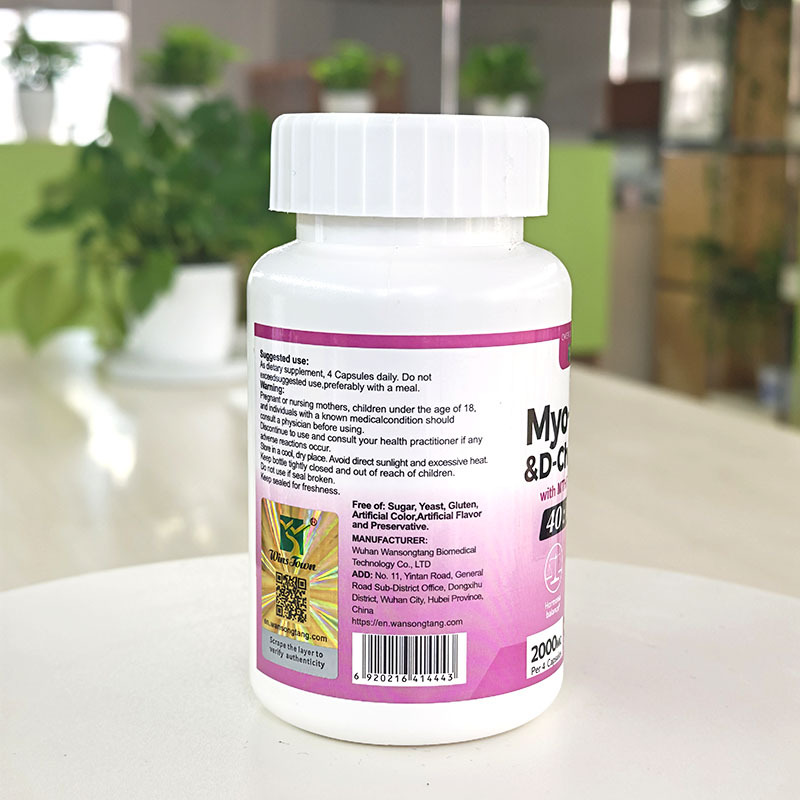 Supplement Women Myo-Inositol D-Chiro Inositol Vegan