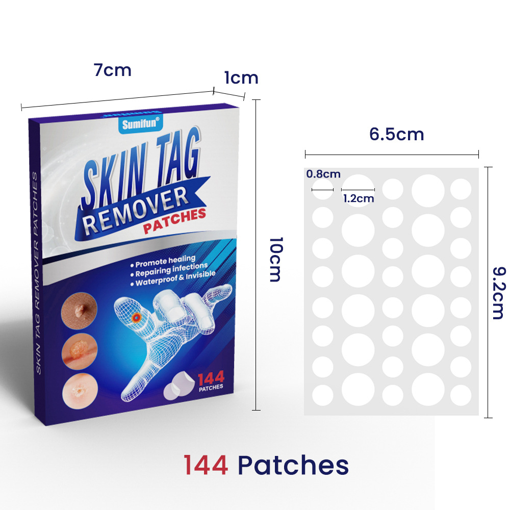 Sumifun wart patch, skin mole cleaning and care, removing corns, thorns, warts, fleshy warts, sharp warts, filamentous warts