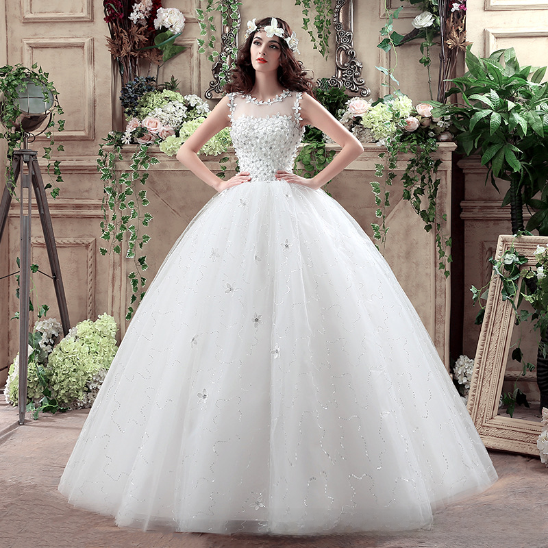 One-shoulder French wedding dress bride 2025 new main yarn high-quality texture small luxury going out yarn floor-length women