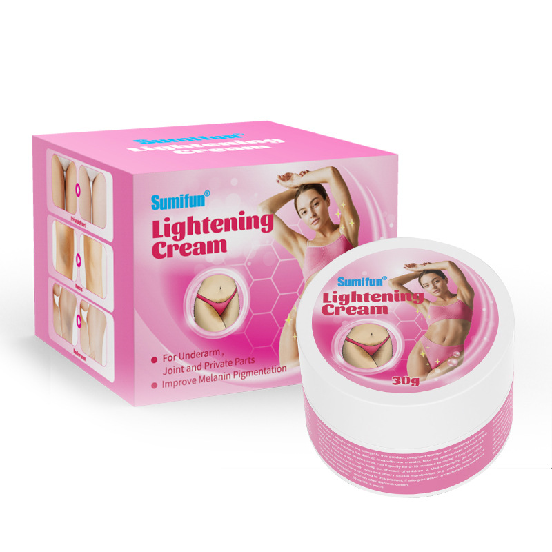 sumifun skin darkening brightening cream melatonin body milk pigmentation private parts whitening