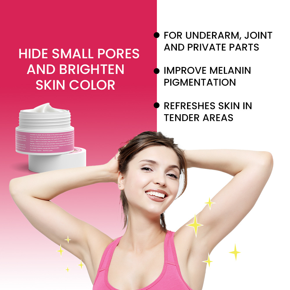 sumifun skin darkening brightening cream melatonin body milk pigmentation private parts whitening