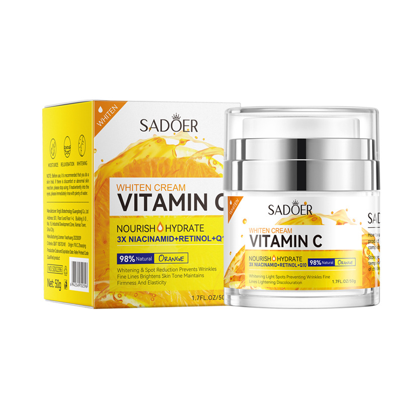 Full English SADOER vitamin C whitening skin care product set eye cream face cream essence