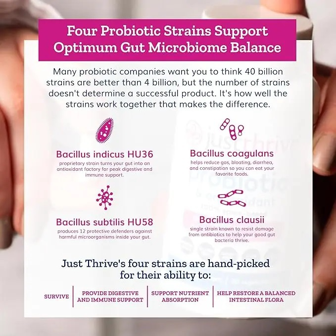 Gut Health Capsules (Probiotic & Antioxidant)  Gut Health Capsules (Probiotic & Antioxidant)