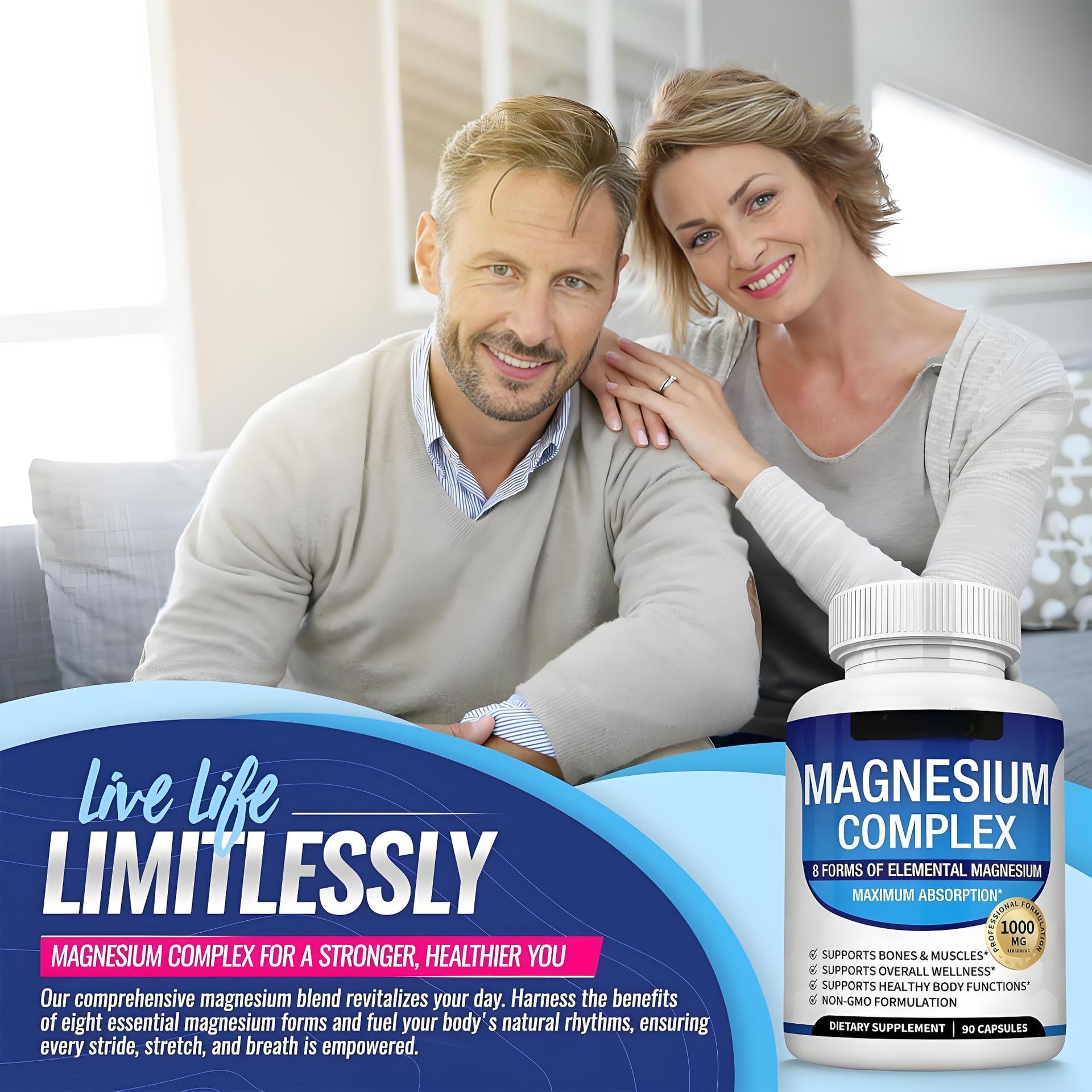 Bestselling Magnesium Complex Capsules - Magnesium Supplement for Fitness Use Bestselling Magnesium Complex Capsules - Magnesium Supplement for Fitness Use