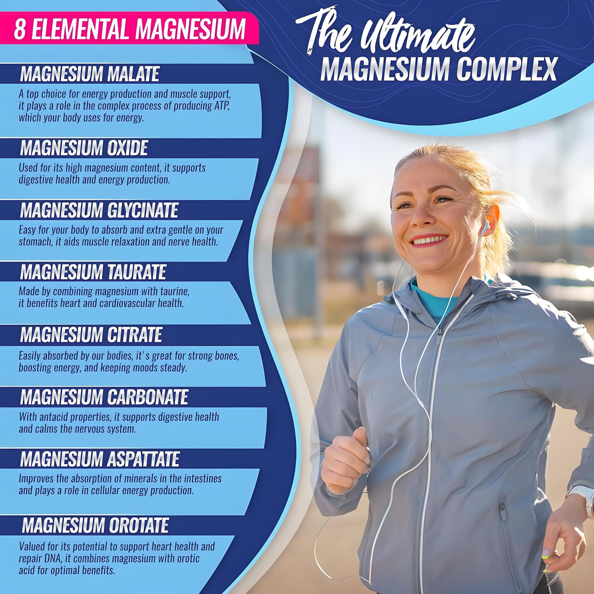 Bestselling Magnesium Complex Capsules - Magnesium Supplement for Fitness Use Bestselling Magnesium Complex Capsules - Magnesium Supplement for Fitness Use