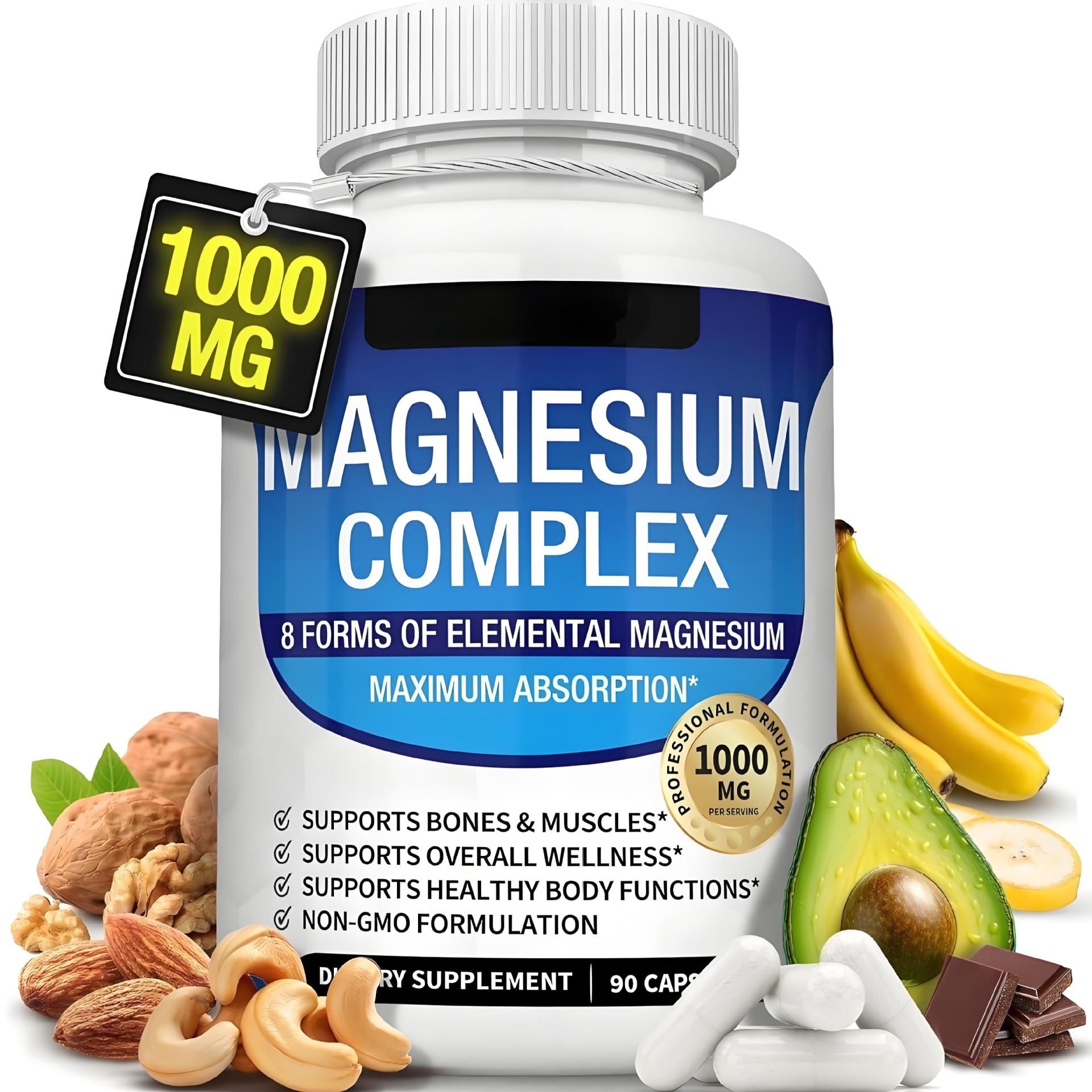 Bestselling Magnesium Complex Capsules - Magnesium Supplement for Fitness Use Bestselling Magnesium Complex Capsules - Magnesium Supplement for Fitness Use