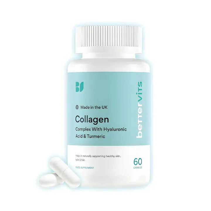 Hyaluronic Acid & Collagen Capsules with BerrerviTs Turmeric Complex - Vitamin Supplement
