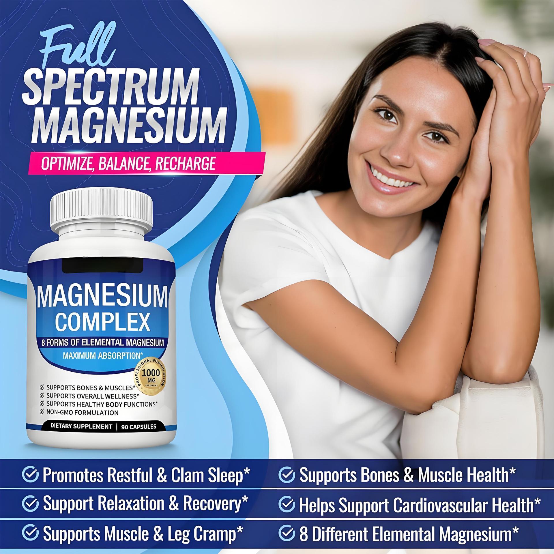 Bestselling Magnesium Complex Capsules - Magnesium Supplement for Fitness Use Bestselling Magnesium Complex Capsules - Magnesium Supplement for Fitness Use