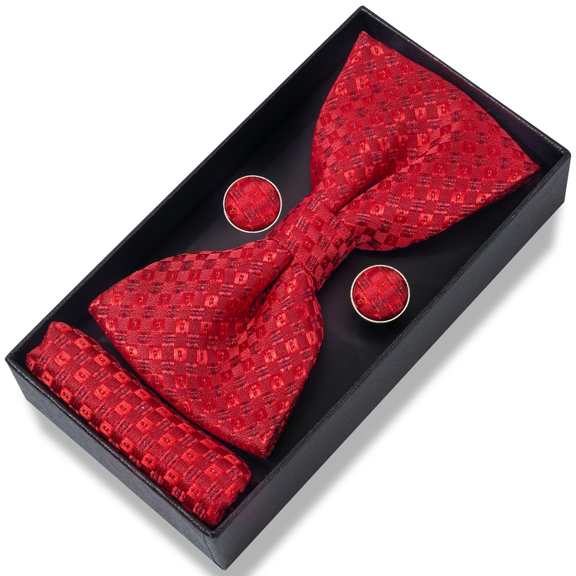 Men's bow tie gift box packaging, groom, emcee, bow tie, formal suit accessories
