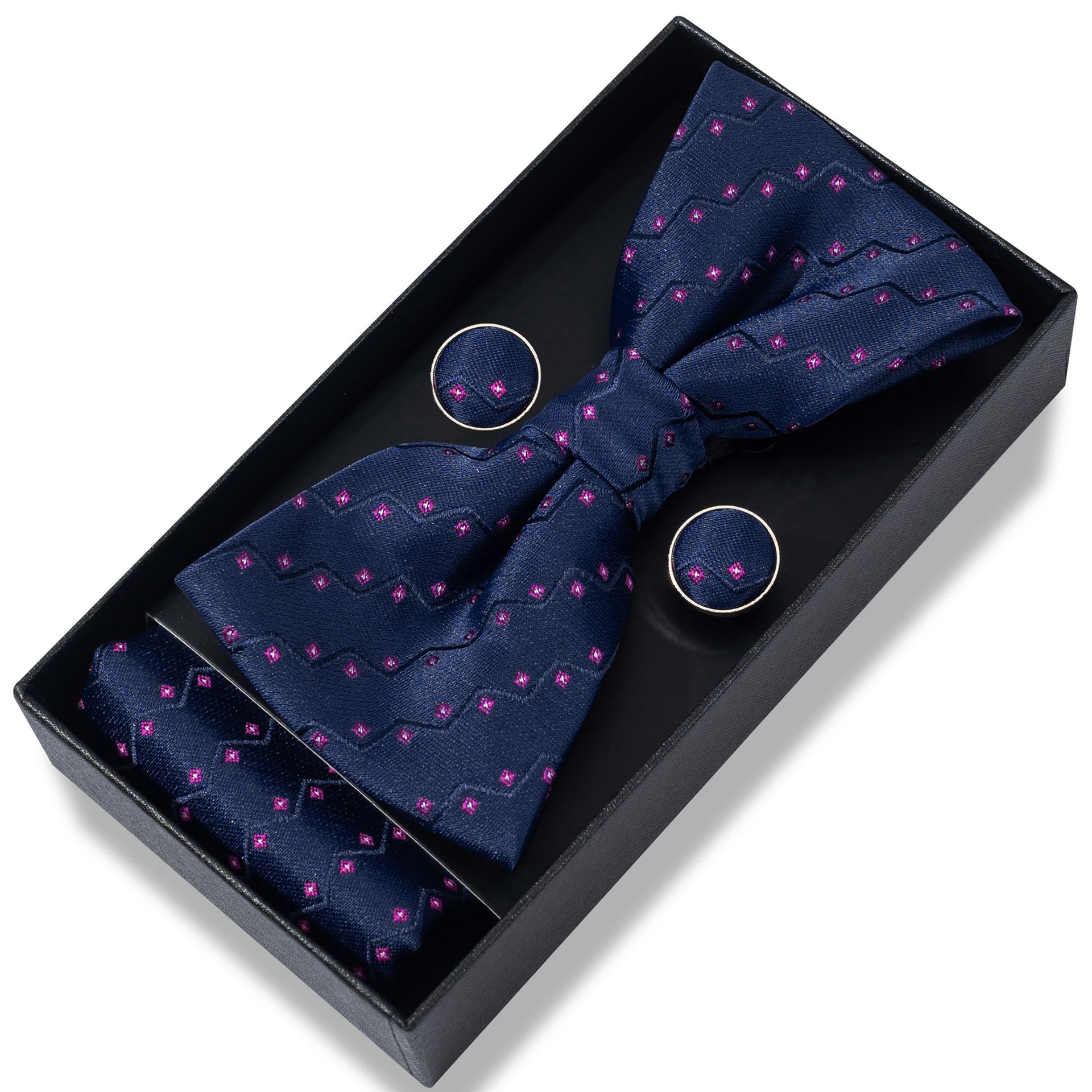 Men's bow tie gift box packaging, groom, emcee, bow tie, formal suit accessories