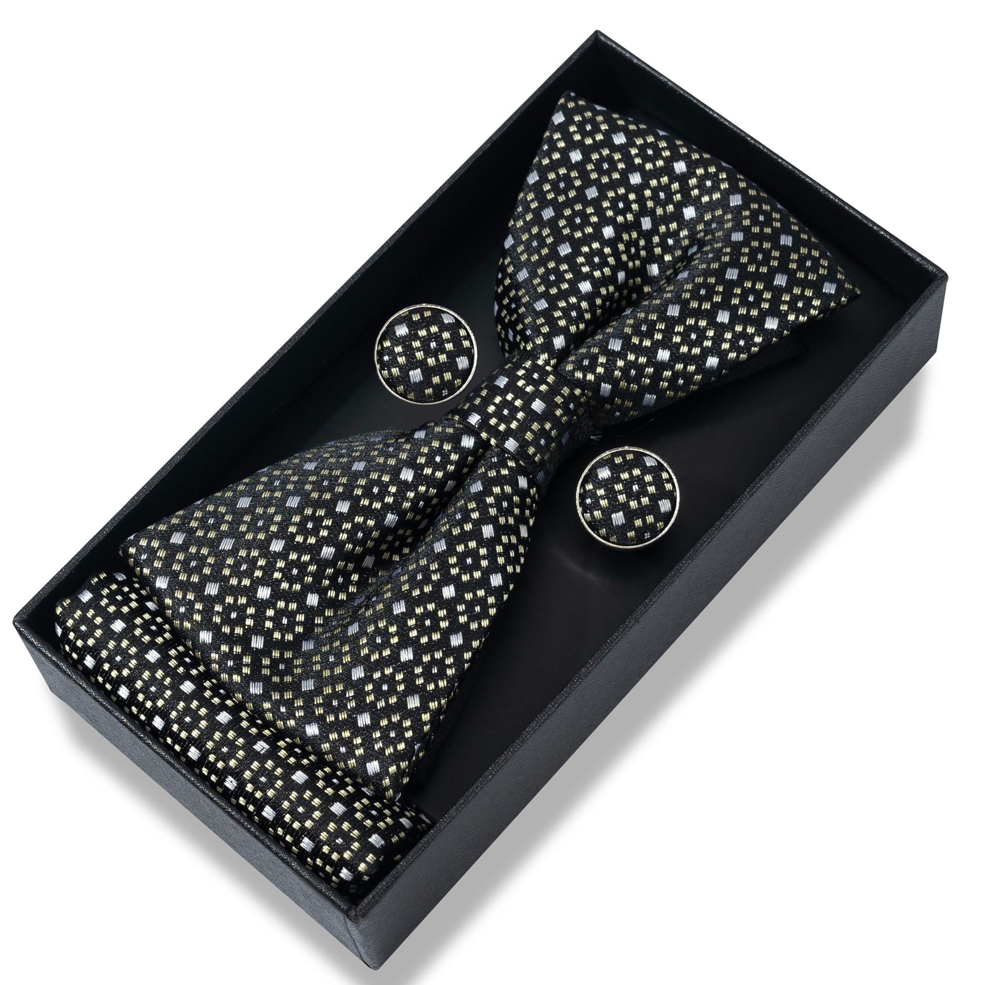 Men's bow tie gift box packaging, groom, emcee, bow tie, formal suit accessories