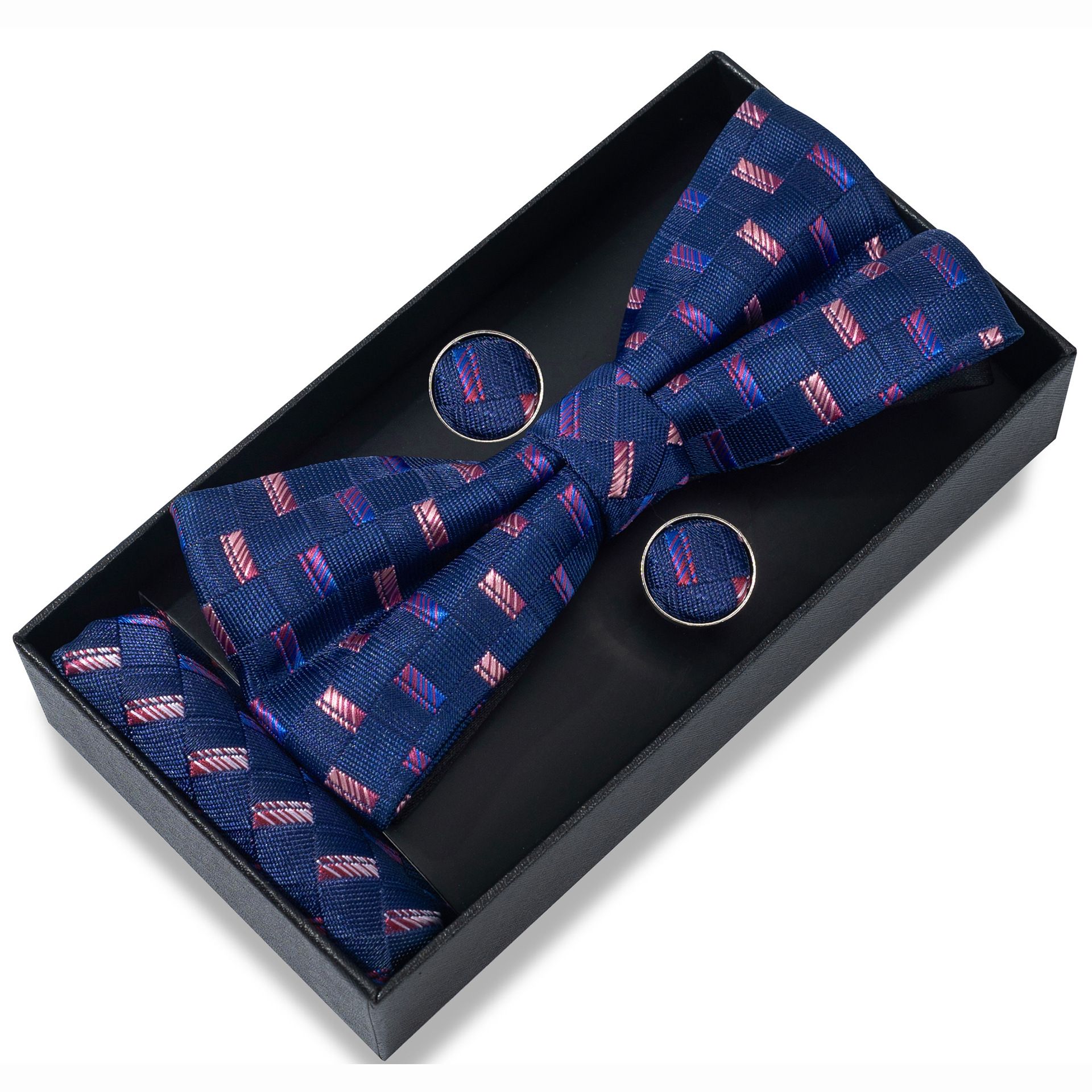 Men's bow tie gift box packaging, groom, emcee, bow tie, formal suit accessories