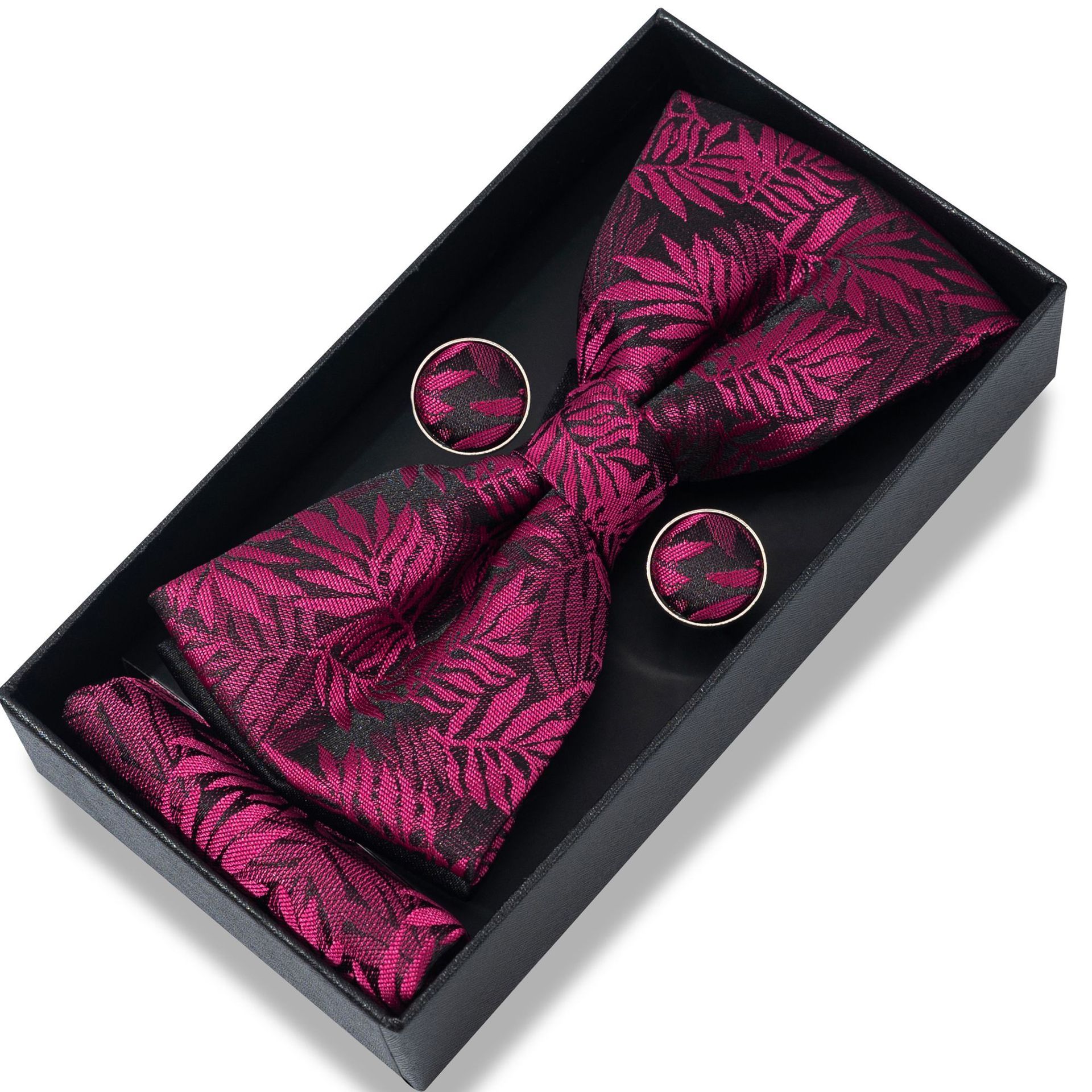 Men's bow tie gift box packaging, groom, emcee, bow tie, formal suit accessories