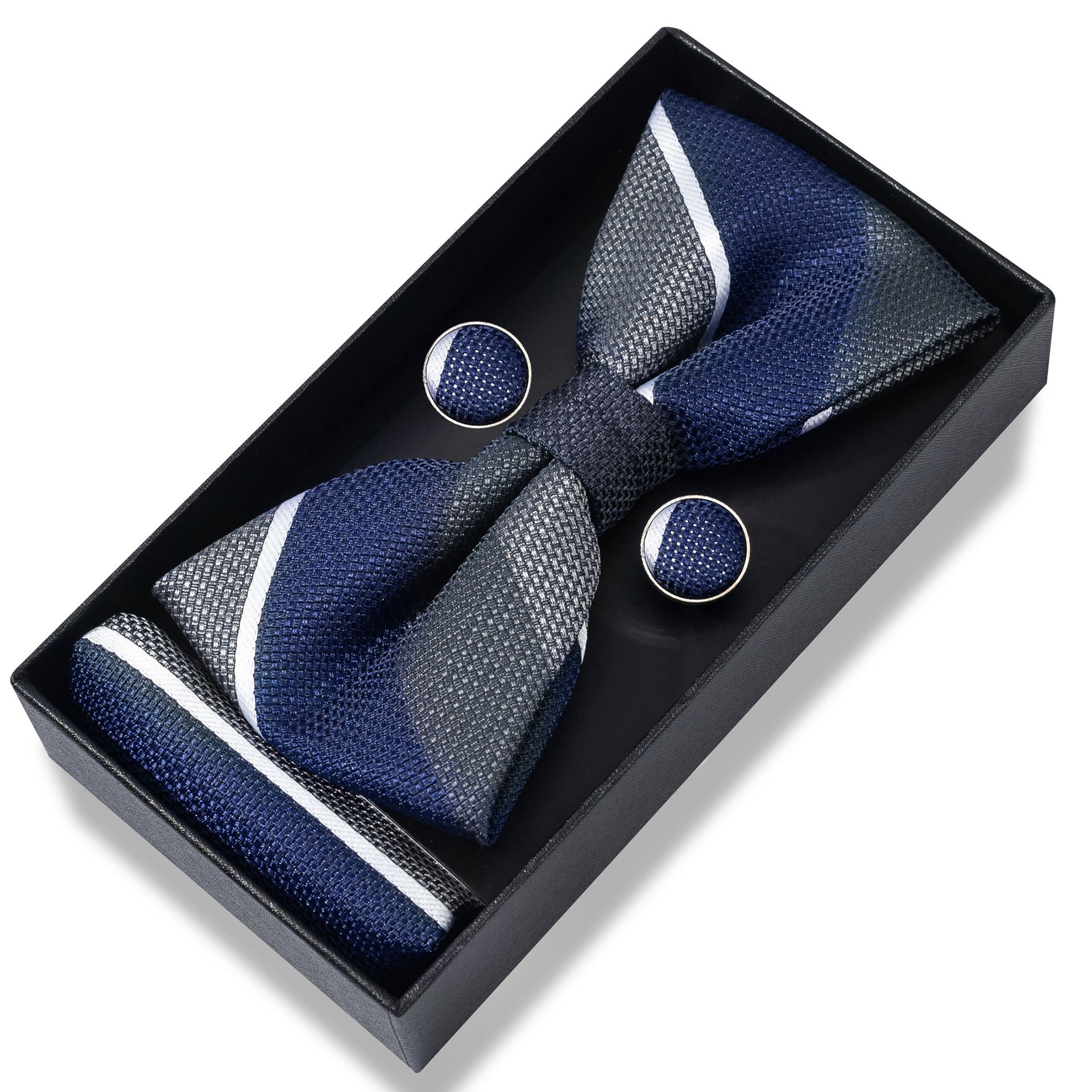 Men's bow tie gift box packaging, groom, emcee, bow tie, formal suit accessories