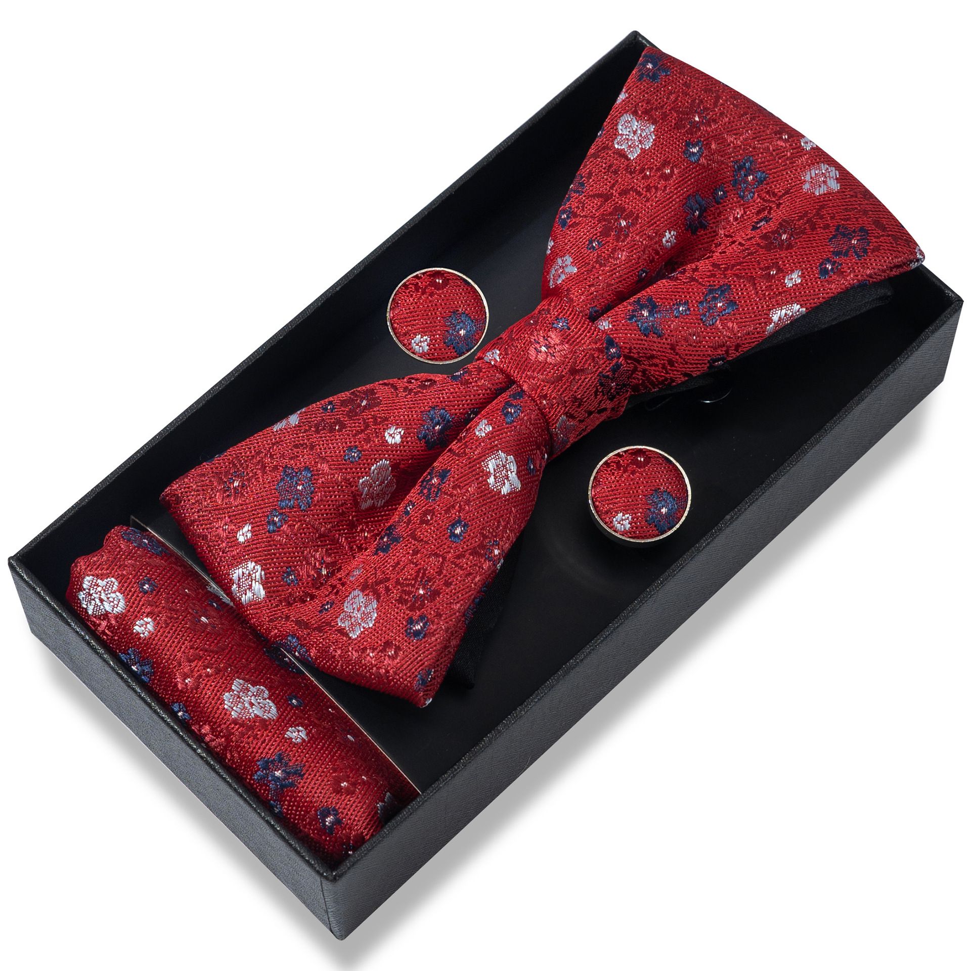 Men's bow tie gift box packaging, groom, emcee, bow tie, formal suit accessories