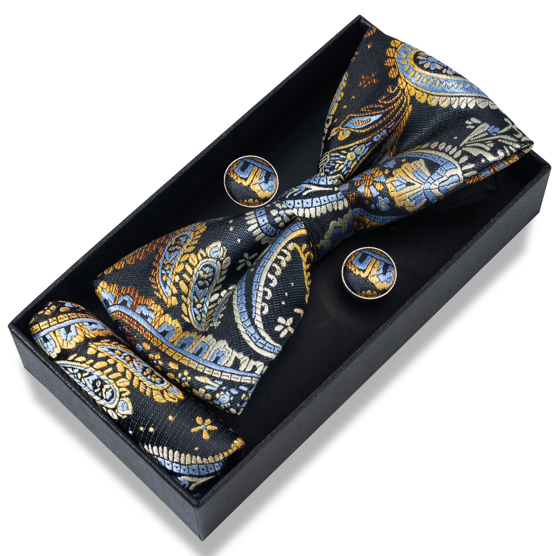 Men's bow tie gift box packaging, groom, emcee, bow tie, formal suit accessories
