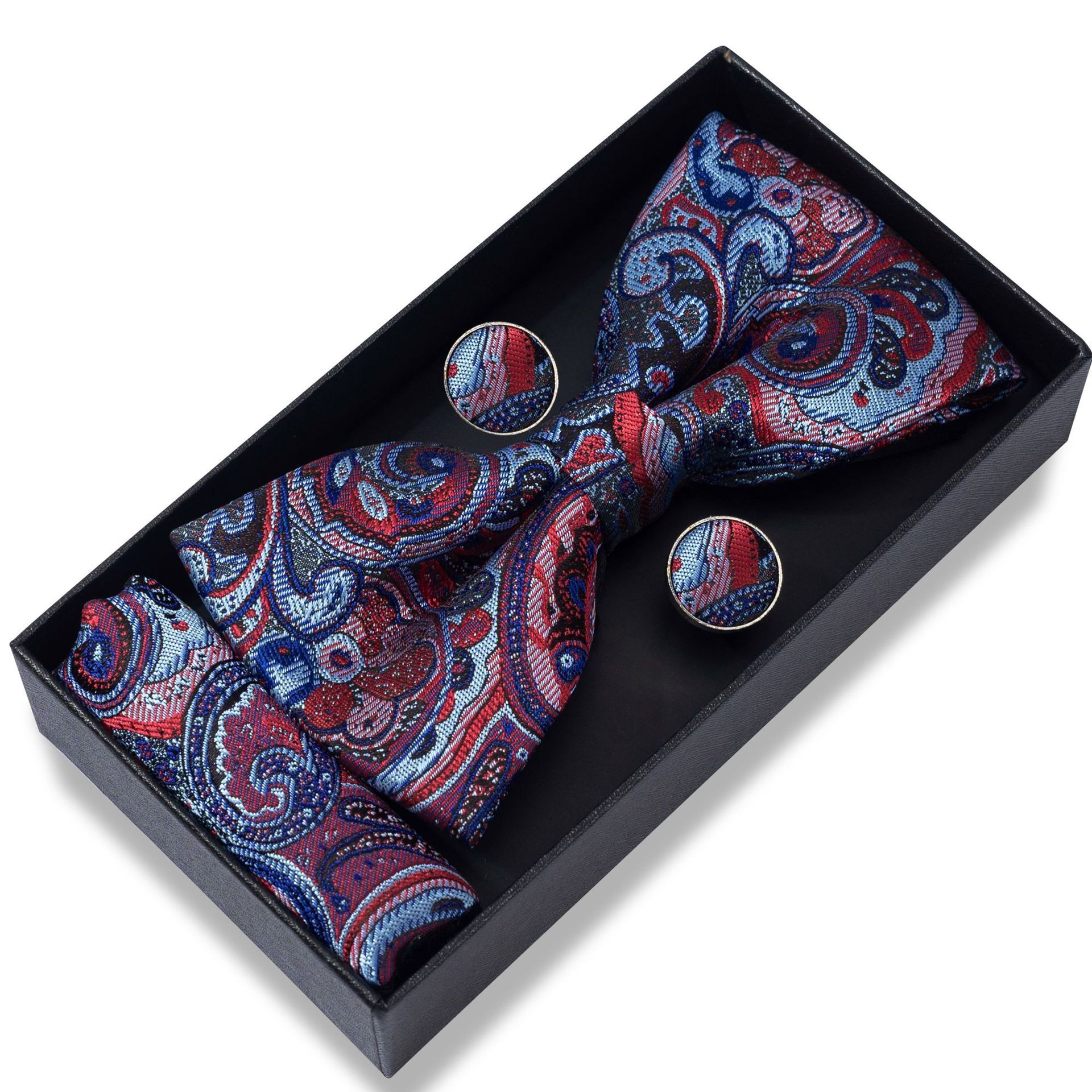 Men's bow tie gift box packaging, groom, emcee, bow tie, formal suit accessories