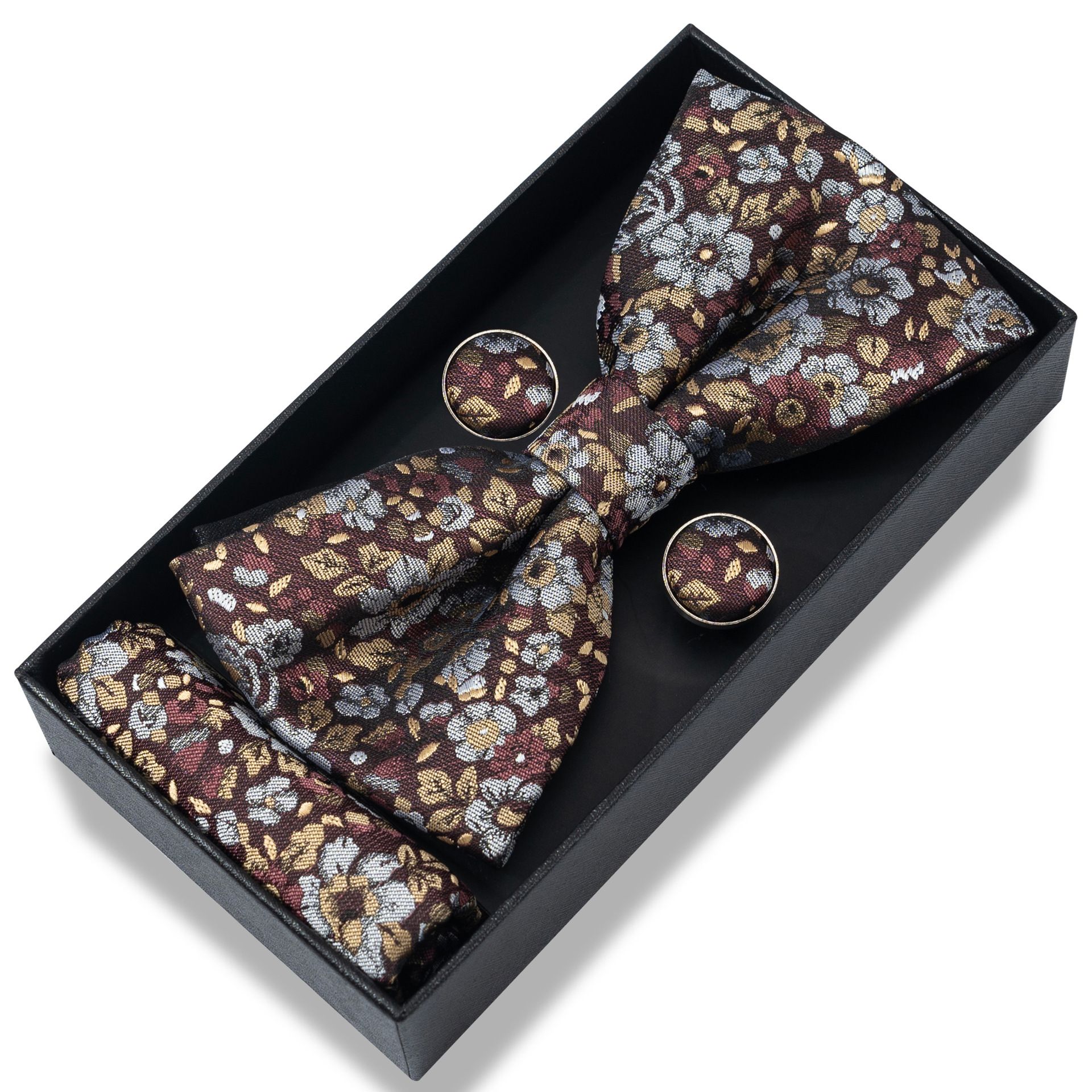 Men's bow tie gift box packaging, groom, emcee, bow tie, formal suit accessories