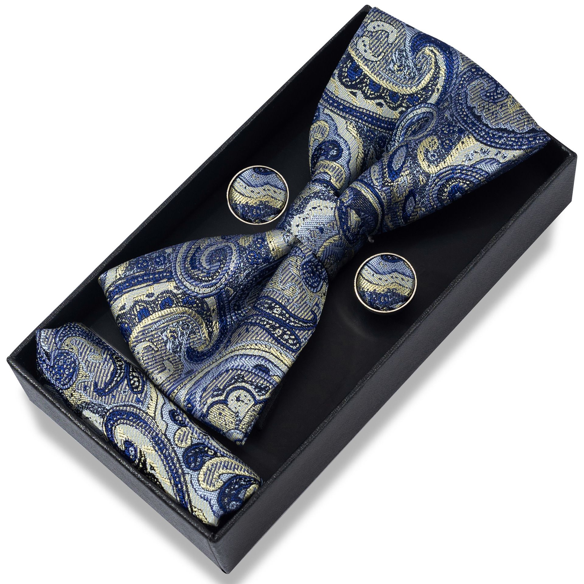 Men's bow tie gift box packaging, groom, emcee, bow tie, formal suit accessories