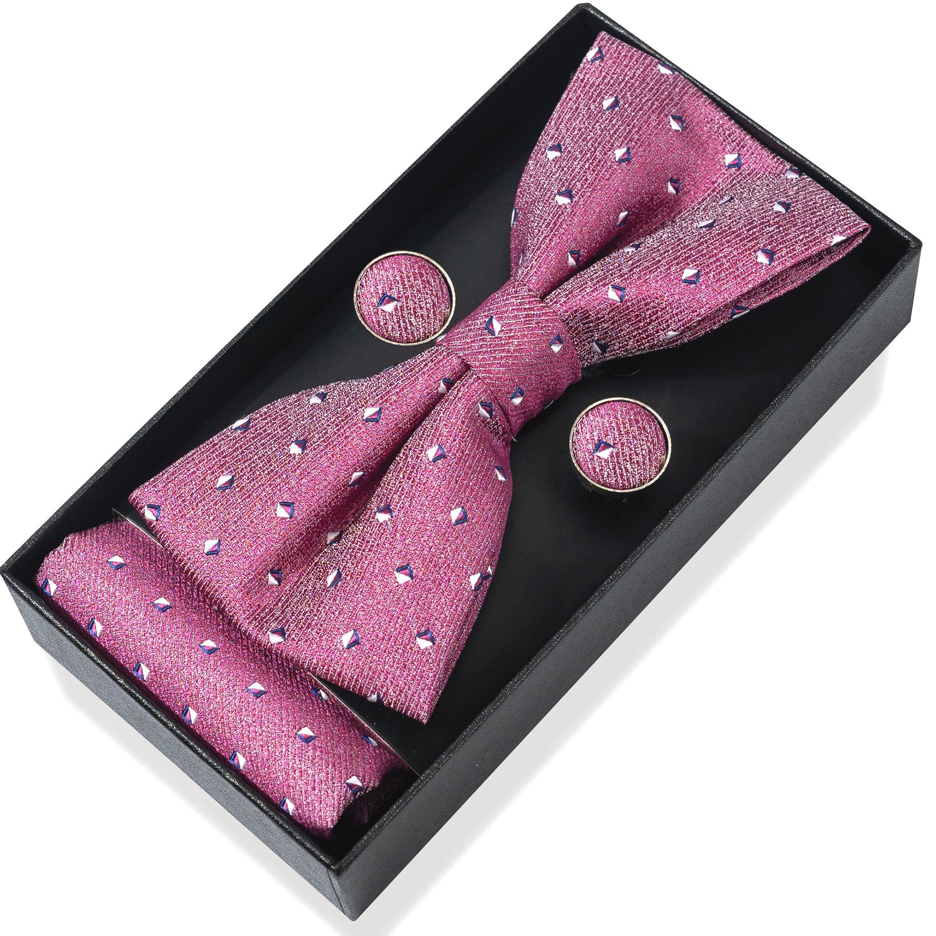 Men's bow tie gift box packaging, groom, emcee, bow tie, formal suit accessories