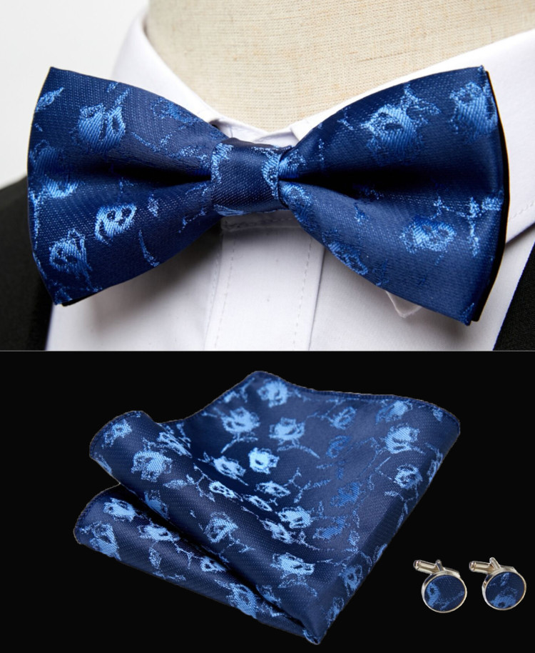 Men's bow tie, groom, best man, emcee, formal suit, Korean style trendy bow tie suit