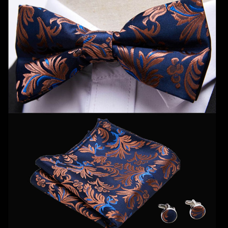 Men's bow tie, groom, best man, emcee, formal suit, Korean style trendy bow tie suit