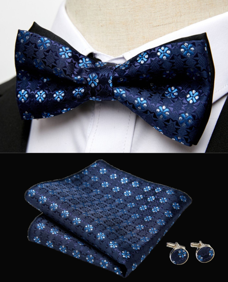 Men's bow tie, groom, best man, emcee, formal suit, Korean style trendy bow tie suit