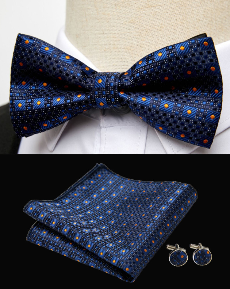 Men's bow tie, groom, best man, emcee, formal suit, Korean style trendy bow tie suit