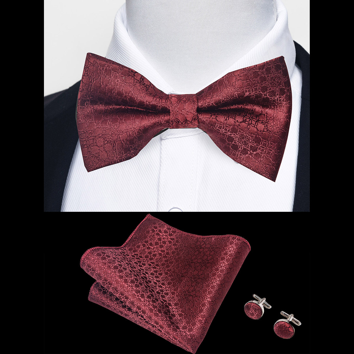 New men's bow tie, groom, emcee, formal suit, Korean style  trendy  bow  tie suit