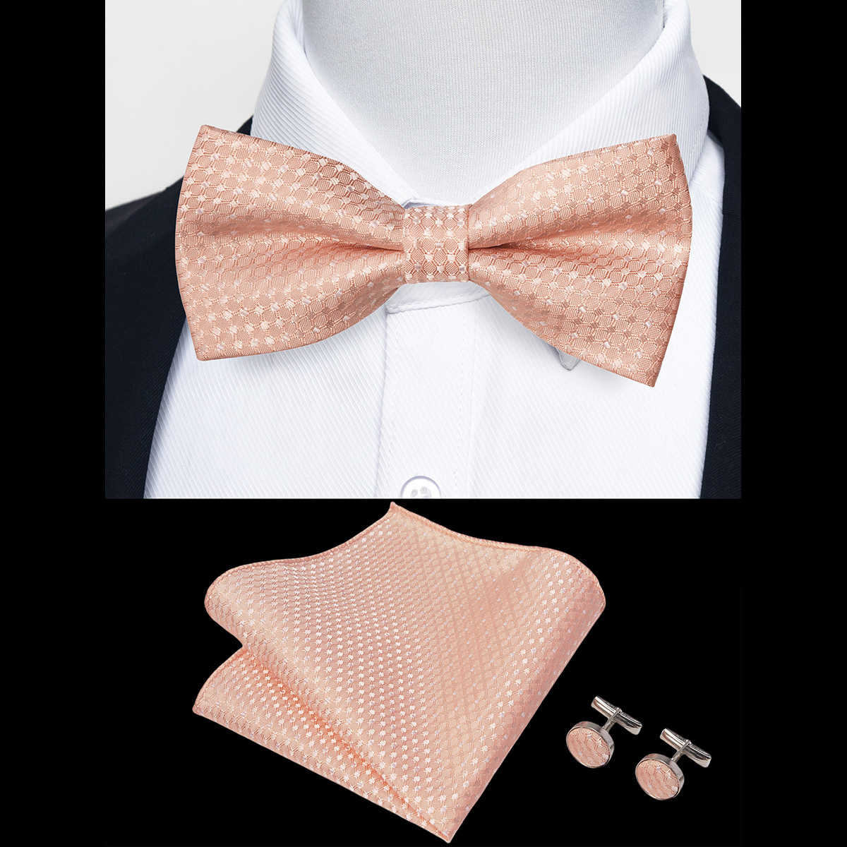 New men's bow tie, groom, emcee, formal suit, Korean style  trendy  bow  tie suit