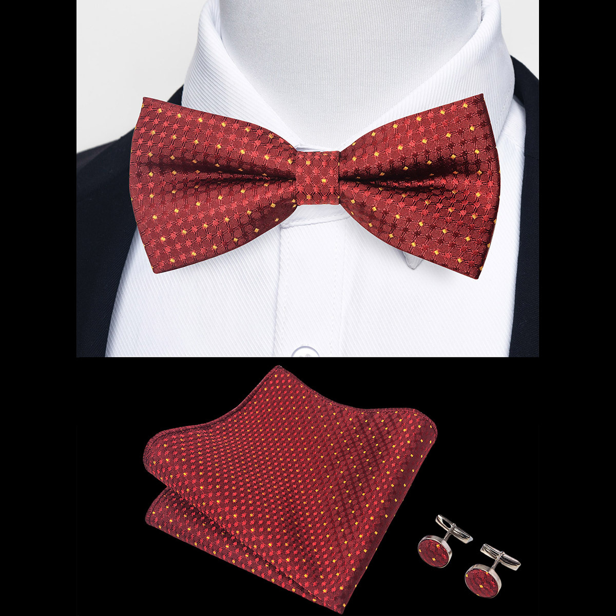 New men's bow tie, groom, emcee, formal suit, Korean style  trendy  bow  tie suit
