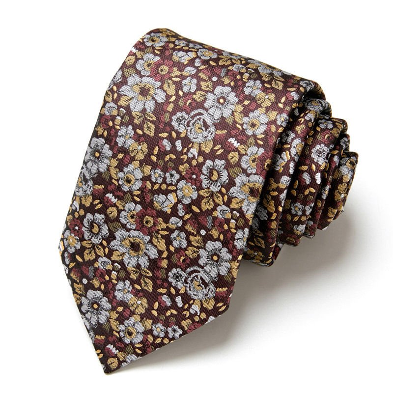 Hot selling men's business tie hand tied professional formal interview tie men's polyester silk