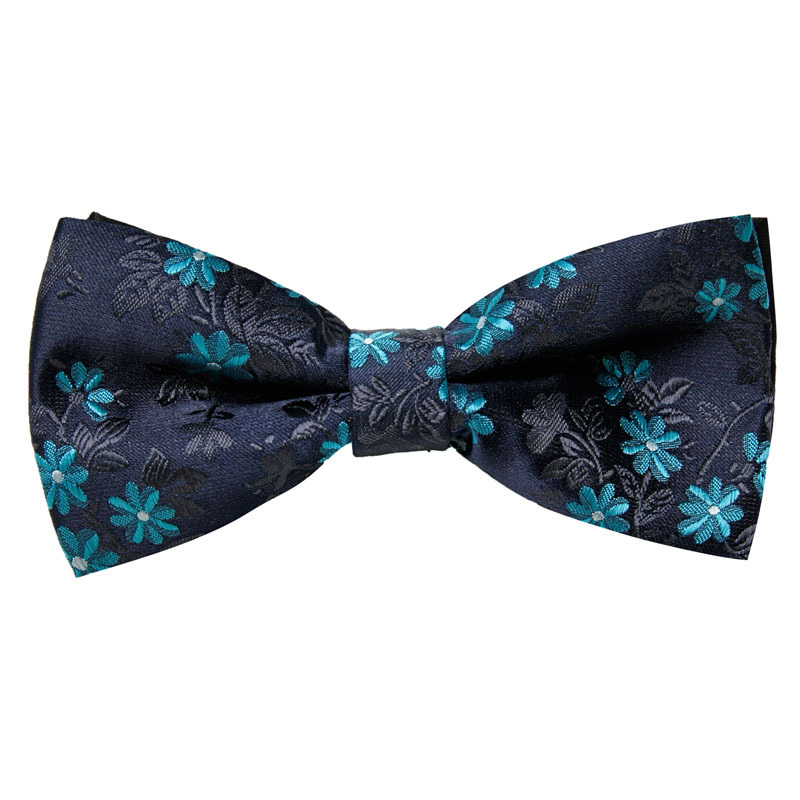 Bow tie men's formal wedding Korean style trendy double-layered groom's wedding men's and women's solid color bow tie bow