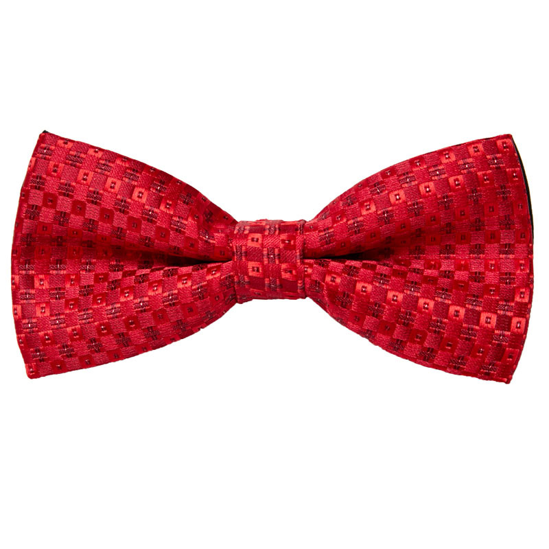 Bow tie men's formal wedding Korean style trendy double-layered groom's wedding men's and women's solid color bow tie bow