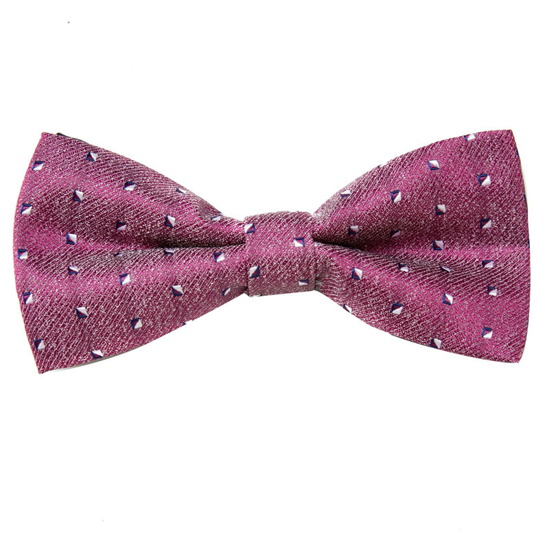 Bow tie men's formal wedding Korean style trendy double-layered groom's wedding men's and women's solid color bow tie bow
