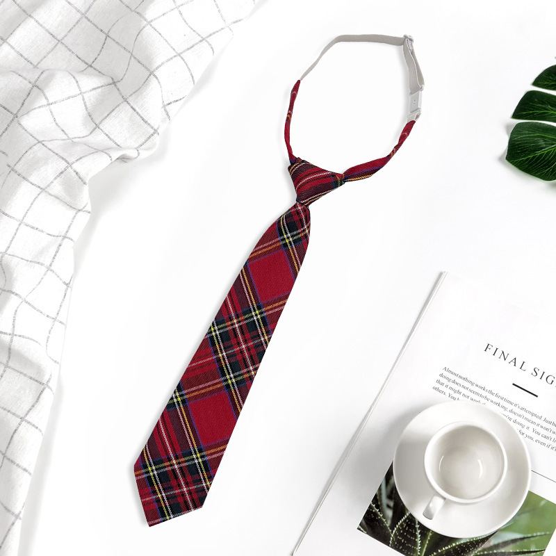 jk tie female Japanese uniform student college style school uniform dk tie men plaid shirt accessories small things bow tie female