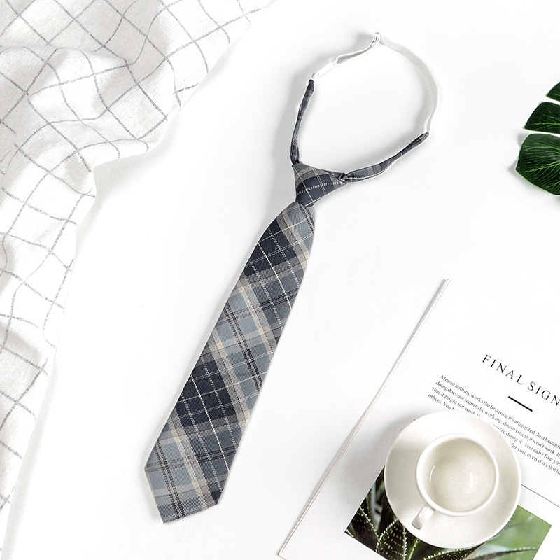 jk tie female Japanese uniform student college style school uniform dk tie men plaid shirt accessories small things bow tie female
