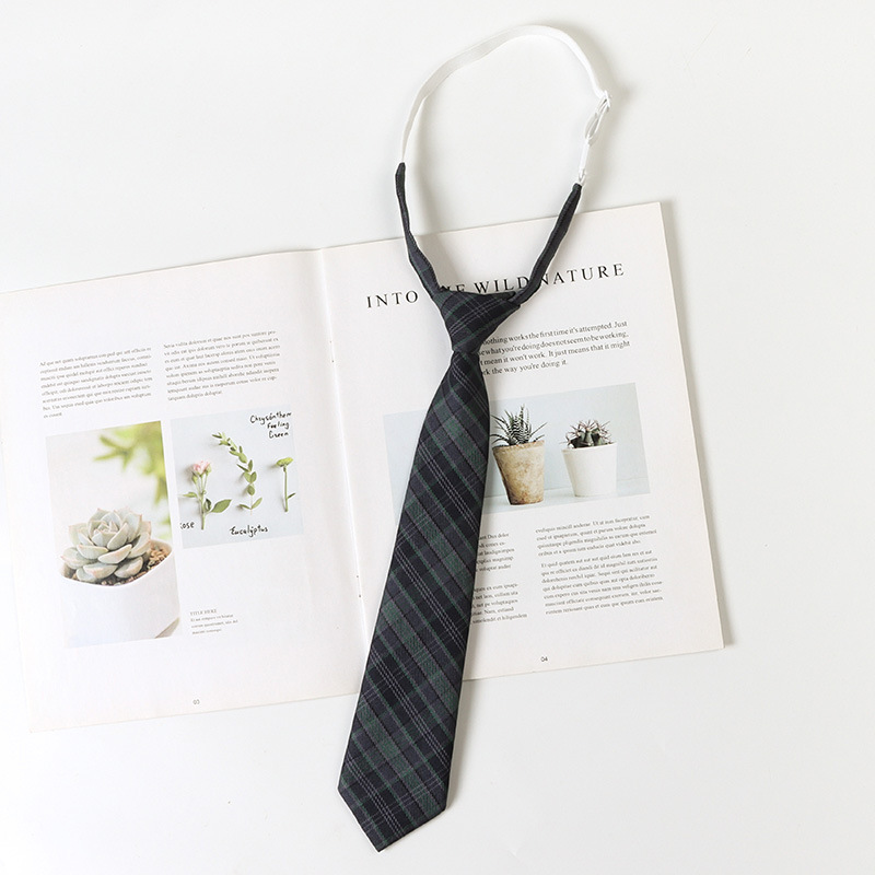 jk tie female Japanese uniform student college style school uniform dk tie men plaid shirt accessories small things bow tie female