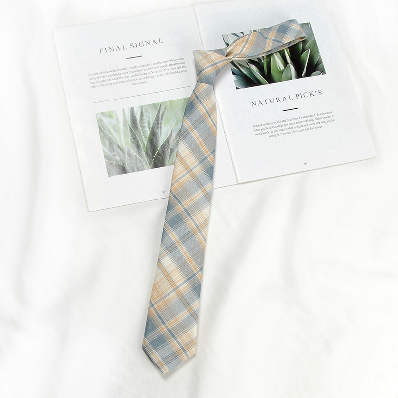 DK hand-tied tie lemon sea salt original Japanese uniform male and female student uniform college style