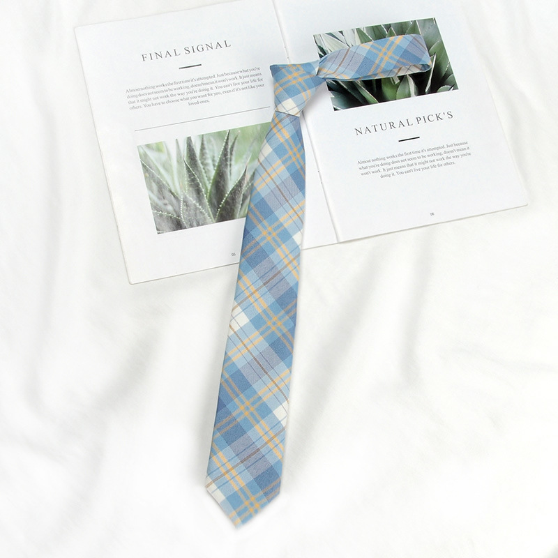 DK hand-tied tie lemon sea salt original Japanese uniform male and female student uniform college style