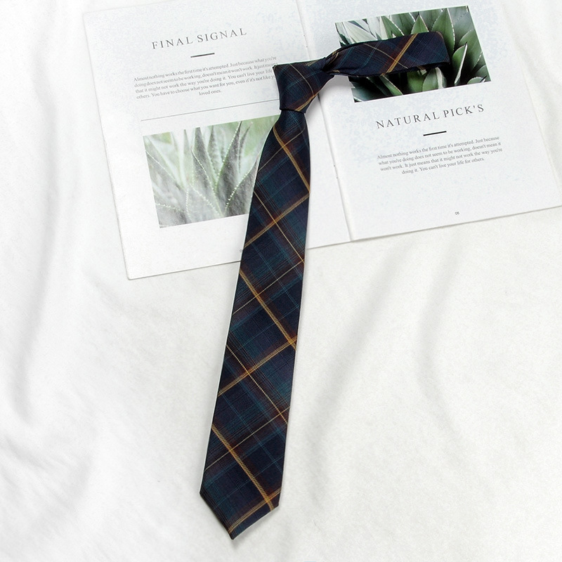 DK hand-tied tie lemon sea salt original Japanese uniform male and female student uniform college style