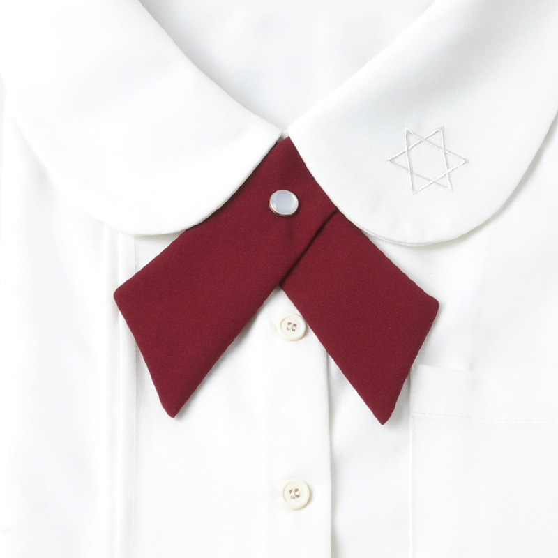 Student JK uniform bow tie flower Korean style British men's and women's business attire bow tie for girls cross bow tie