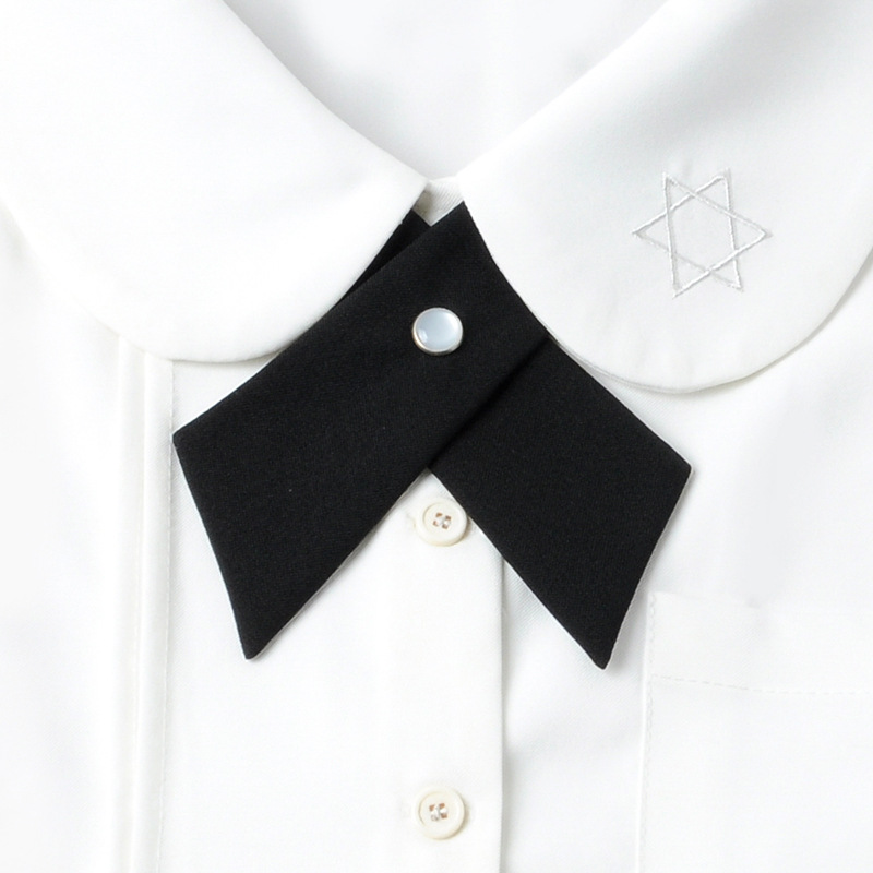 Student JK uniform bow tie flower Korean style British men's and women's business attire bow tie for girls cross bow tie