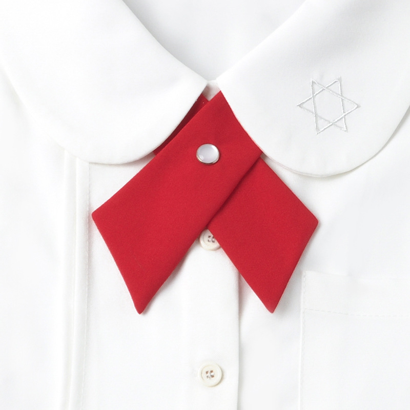 Student JK uniform bow tie flower Korean style British men's and women's business attire bow tie for girls cross bow tie